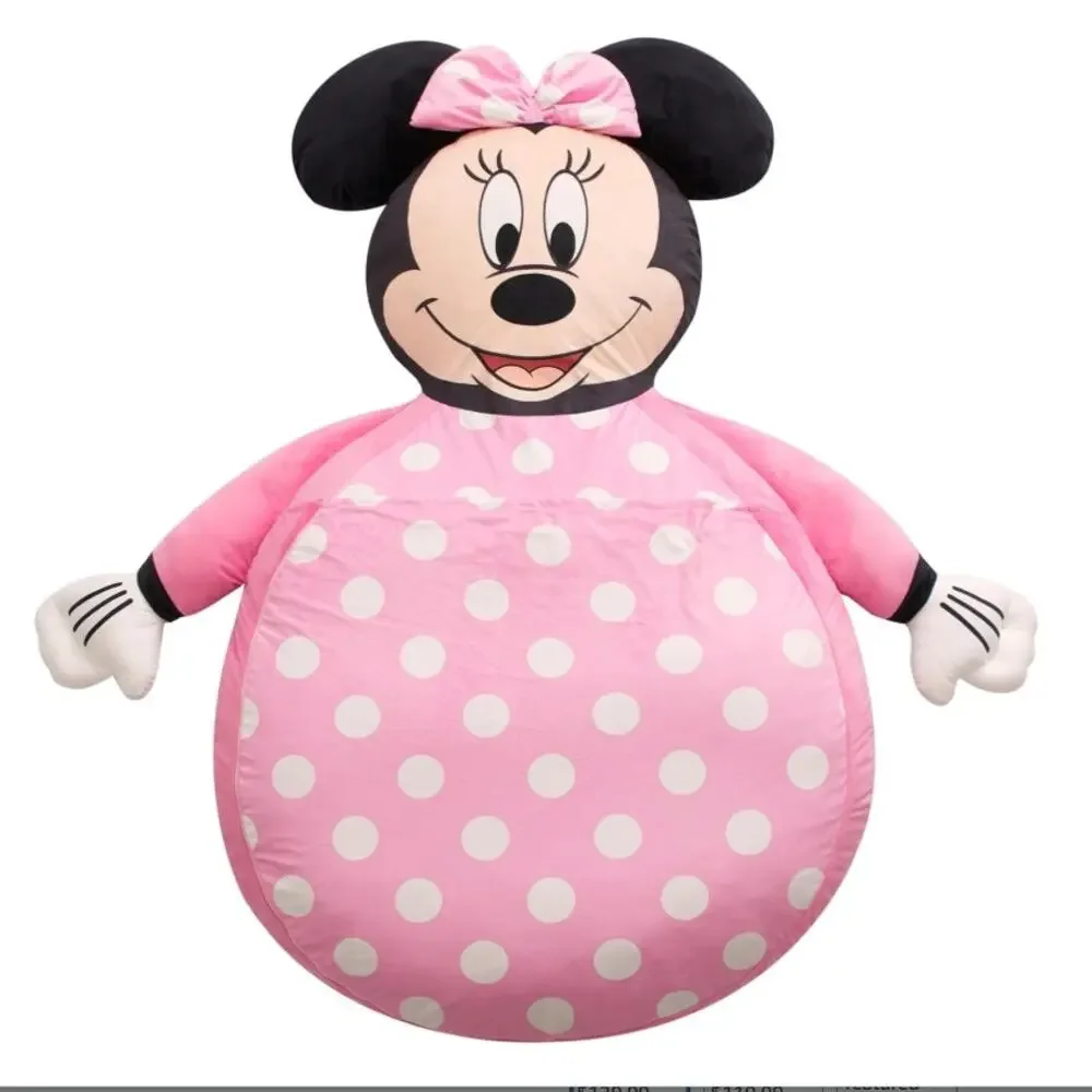 Disney Minnie Mouse Kids Floor Lounger Cushion Nap Mat NEW Damaged Box